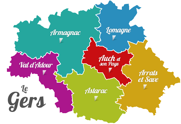 carte du gers